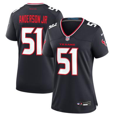Houston Texans Nike Game Heimtrikot - Marineblau - Will Anderson Jr - Damen Image