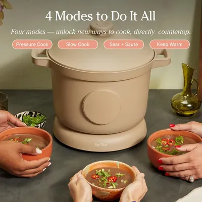 Dream Cooker | 6-quart Multicooker | 4 Versatile Modes | Pressure Cook, Slow Cook,