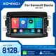 Android 14 autoradio per Dacia Lodgy Logan Duster Sandero Renault Captur/Lada/Xray Gps Carplay 8GB navigazione DSP RDS Multimedia