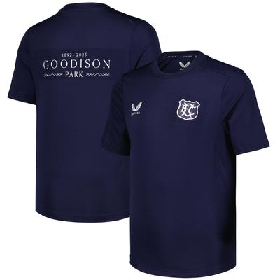 Everton Castore Echoes of an Era T-Shirt – Marineblau – Kinder Image