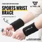 WRELS Bracelets Terry tissu évacuant l'humidité pour le sport Tennis gymnase travailler bracelets
