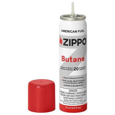Zippo Butane Fuel - 2.5oz - 2.5oz