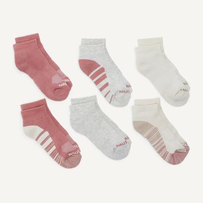 Nautica Women's Athletic Quarter Socks, 6-Pack True Khaki, OS