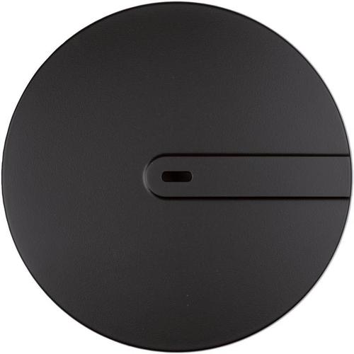 Wirquin - Dôme 118 mm en abs pour évacuation bonde de douche Slim+ 30724568, noir