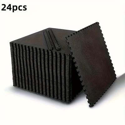 TEMU The 24pcs Interoperable Foam Pad, Suitable For The Eva Foam Floor Tiles Of Family Gyms And Exercise Equipment Image