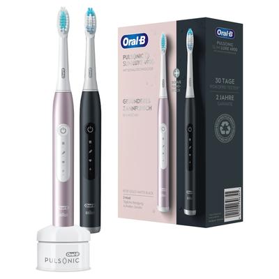 Oral-B Pulsonic Slim Luxe 4900 in Schwarz/Rosegold