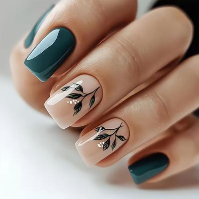TEMU Trade Plant Leaf European And Detachable Nails For Finished Product Image