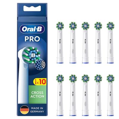 Oral-B - Pro CrossAction in Weiß Elektrische Zahnbürsten 10 ct (45.49 € / 1 ct) Image