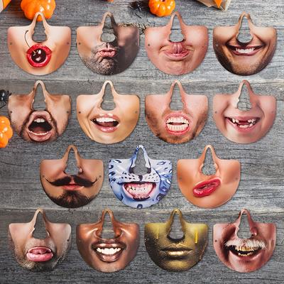 TEMU 15-pack Nose Masks Party Faces For Adults Face Mask - Photo Costume Party Accessory Birthday Decor Celebration Photobooth Fun Funny Jga 21 Image
