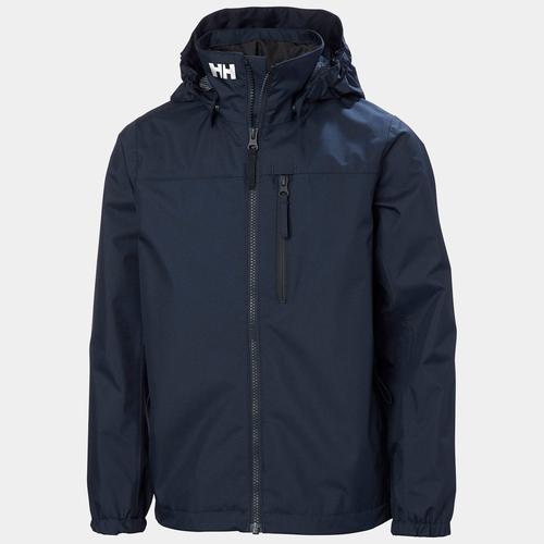 Helly Hansen Juniors’ Crew Hooded Jacket Navy 128/8
