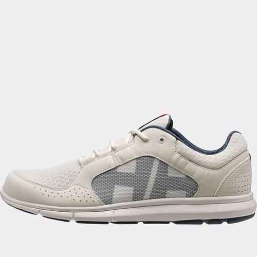 Helly Hansen Men's Ahiga V4 Hydropower Lightweight Deck Sneakers White 7.5