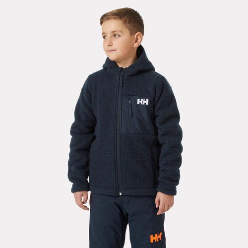Helly Hansen Junior Champ Pile Hooded Jacket Navy 140/10