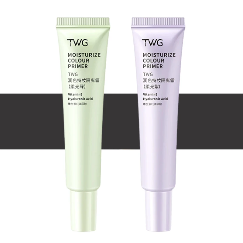 3 in 1 TWG 30g Isoliercreme Concealer Makeup Whitening Moisturizing Face Color Primer Invisible Pore BB Cream Image