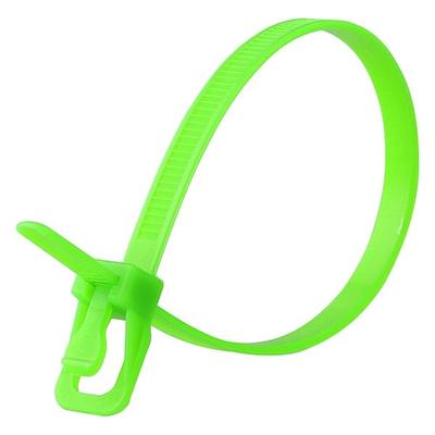 RETYZ EVT-S16FG-TA Cable Tie, 16 in L, 4.60 in Max Bundle Dia., Fluorescent