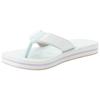 Sandale O'NEILL "JACKY FLIPFLOP WOMEN LOW", Gr. 37, weiß (hellweiß), Synthetik, sportlich, Schuhe