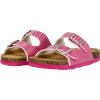 Sandale ZIGZAG "Burundi Closed Kids Sandal W/lights", Gr. 32, magic lila, Synthetik, Textil, sportlich, Schuhe