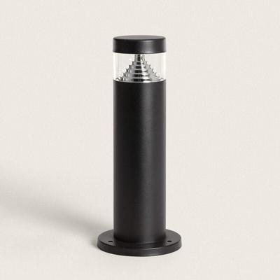 LED-Bodenleuchte Aussen 6W Oberfläche Fuss 30cm Inti Inox Schwarz 4000K Neutralweiß Image