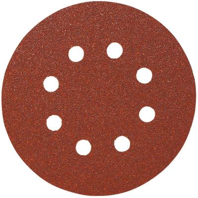 Starcke - Papier-Klett-Schleifscheibe (a) Lochung 8fach,⌀ 125 mm, Körnung: 320 Image