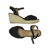 Tom Tailor Damen Sandale, Gr. 40, schwarz, kein Etikett
