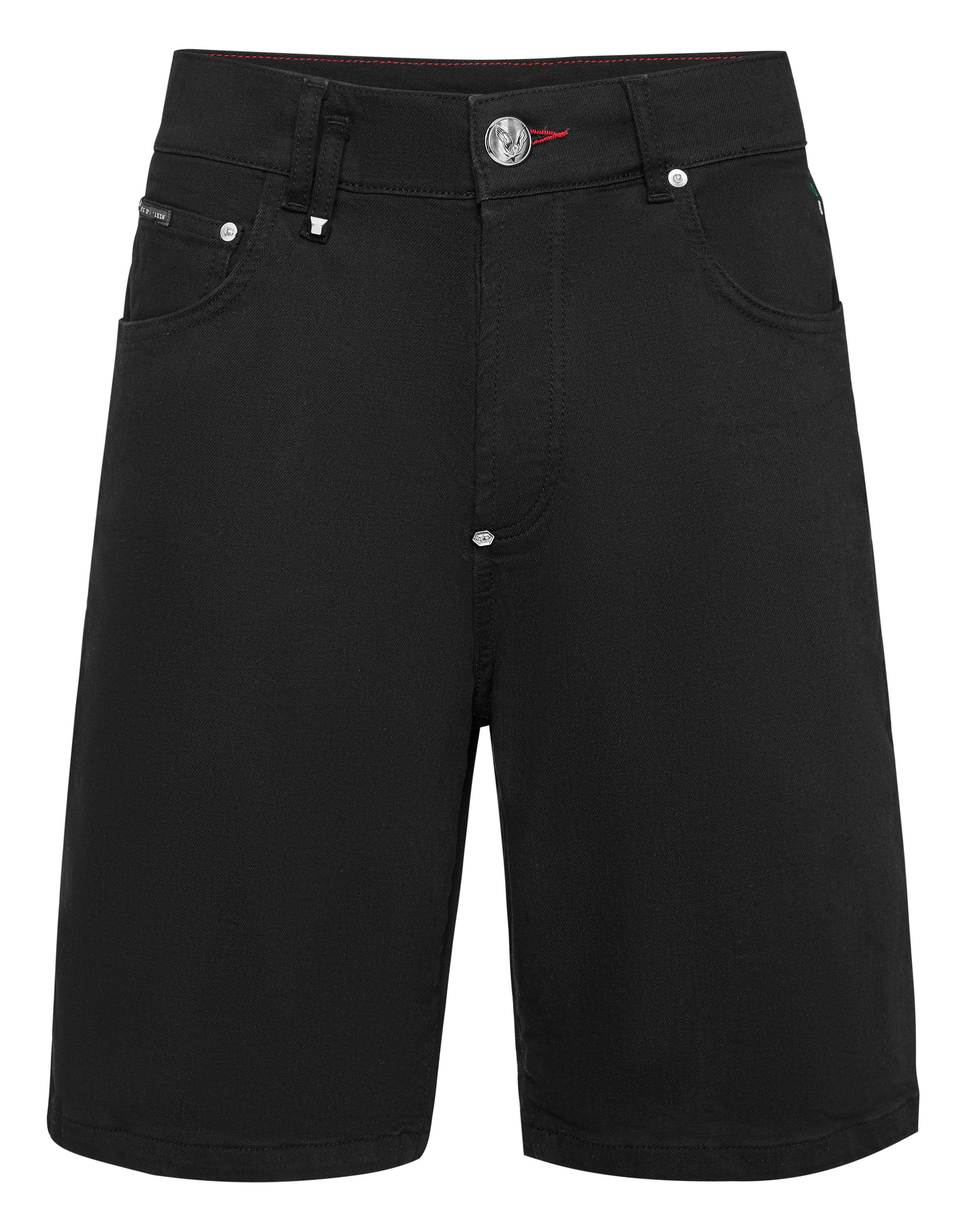 Denim Shorts Formentera Skull Image