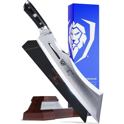 Heavy Duty Butcher Breaking Knife-14 Gift Cleaver Knife-Gladiator Series- The 'Annihilator'-High