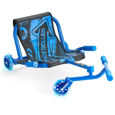 VEVOR 132/198lbs Ride on Scooter Swing Side-to-Side Powered by Zig-Zag Motion Sports Games Drifting
