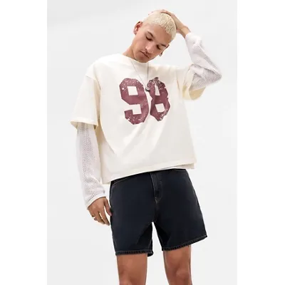 BDG Jody Black Shorts - Black 28 at Urban Outfitters