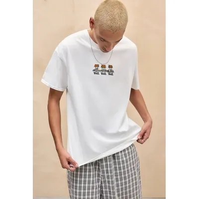 UO White Well Well Well T-Shirt - White L at Urban Outfitters