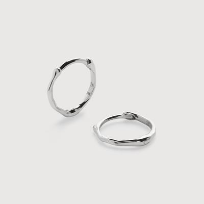 Gold Siren Mini Huggie Earrings