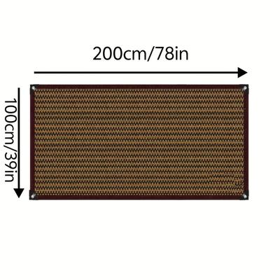 TEMU Brown Sunshade Net For Balcony Privacy Fence, , Outdoor Insulation And Patio Shade Protection Image
