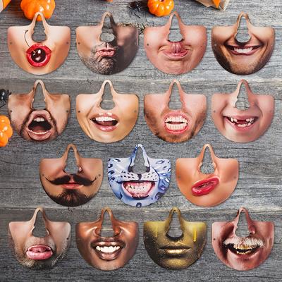 TEMU 15-pack Nose Masks Party Faces For Adults Face Mask - Photo Costume Party Accessory Birthday Decor Celebration Photobooth Fun Funny Jga 21 Image