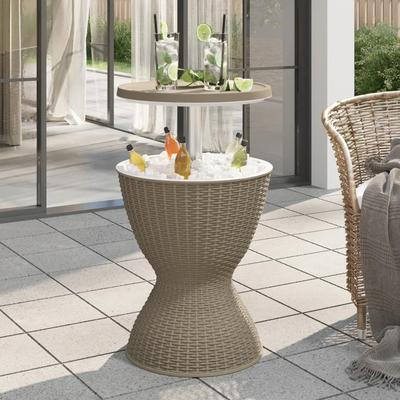 TEMU 3 In With Ice Cooler Light Brown Polypropylene Image