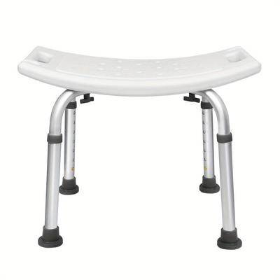 TEMU Stool Height 36-52 Cm Bath Stool Bath Aid Of And Plastic For Aged, Pregnant . 136 Kg Image