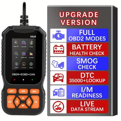 TEMU Scanner Professional Auto Engine System Automotive Dtc Lookup Code Reader Car Diagnostic Tool, Without Battery Image