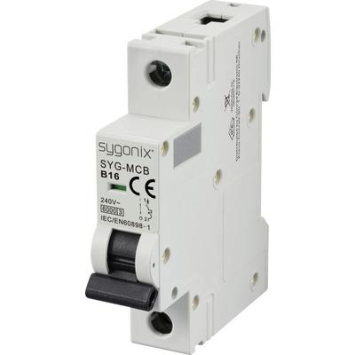 SY-6440880 syg-mcb 1P/B16/6KA Leitungsschutzschalter 1polig 16 a 240 v/ac - Sygonix Image