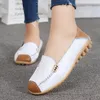 Damen Lederschuhe Casual Sports Light rutsch feste große Leder Mutter Schuhe Designer neue Walking