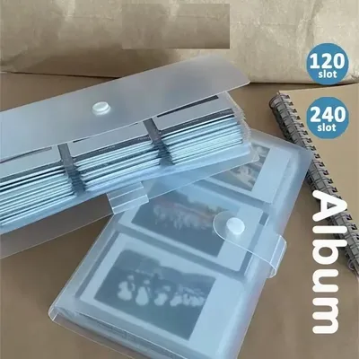 Polaroid Photo Album Contents 120/240 Slot | Polaroid Album Photo Book | Postcard Photo Storage | Card Album | COD
