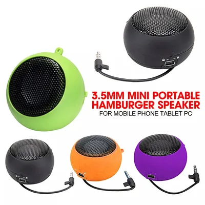 Mini Tragbare Super Bass Colum Lautsprecher Spinner Musical Stereo Audio Musik MP3 Player Für Handy Image