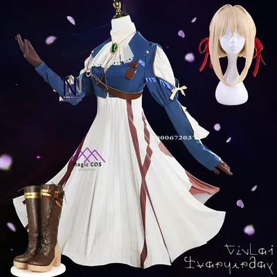 Violet Evergarden Anime Hot Cosplay Kostüm Meistverkauft für Frauen Party Essential Halloween Image