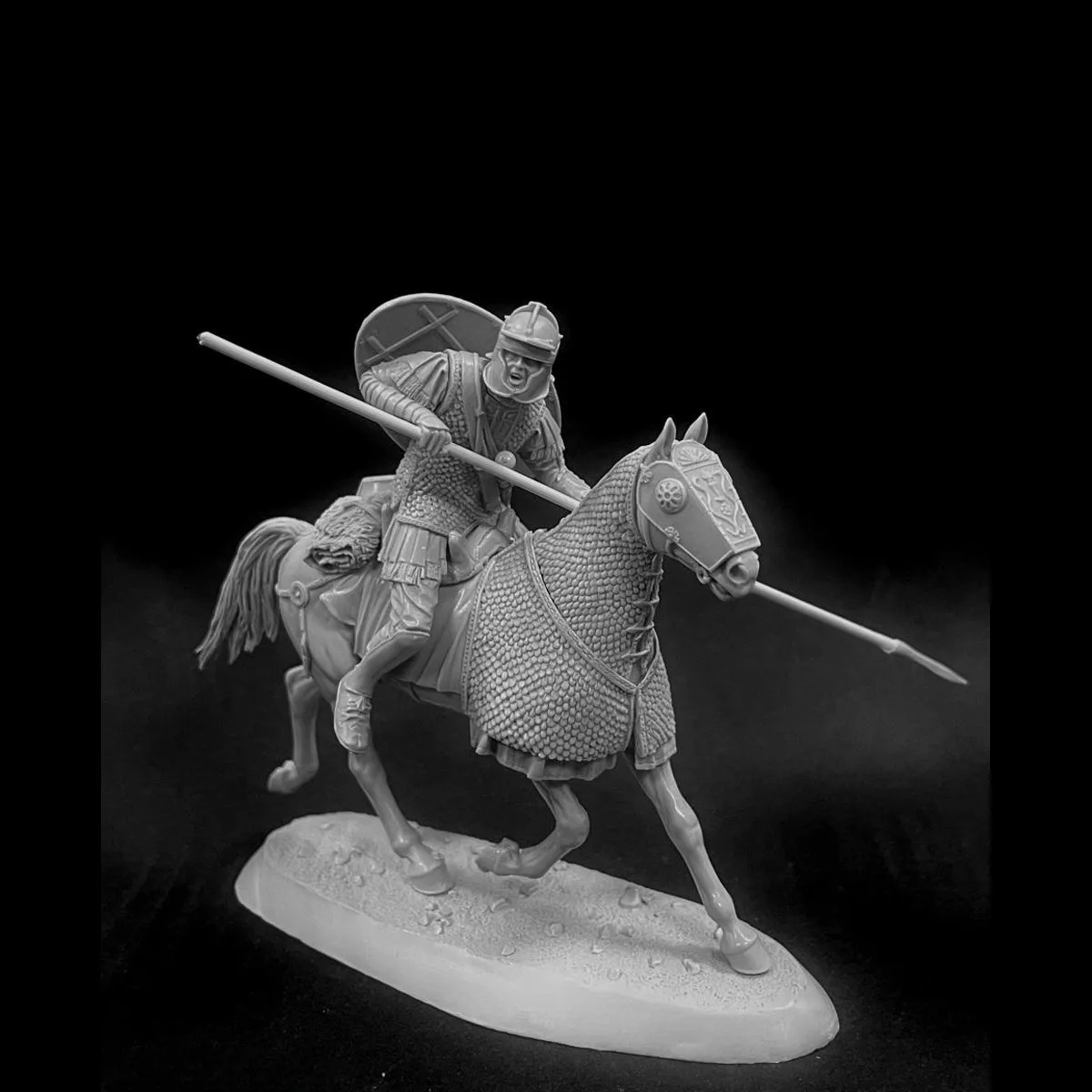 54MM resin unpainted model set, military theme, 2nd century AD Roman cavalry unassembled and unpainted GK