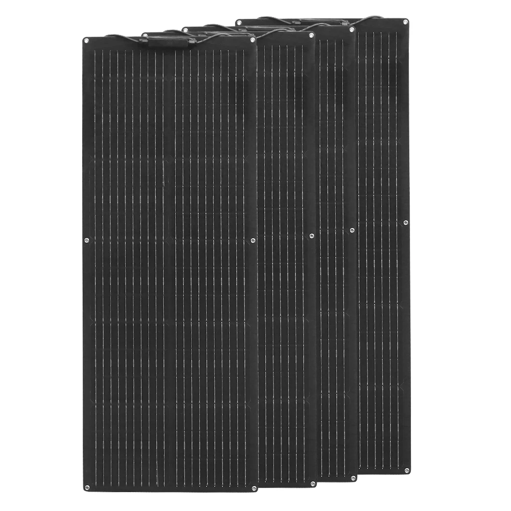 Flexibles Solarpanel, Batterieladegerät, Größe 105 cm x 40 cm, Solar Panel Solar power 1 Stück – 10 Stück 80 W, 160 W, 240 W, 360 W, 400 W – 800 W. Verschiedene Kombinationsmodule Image