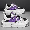Trend Niet Skateboard Schuhe Männer Punk Turnschuhe Komfortable Plattform männer Skate Schuhe Höhe