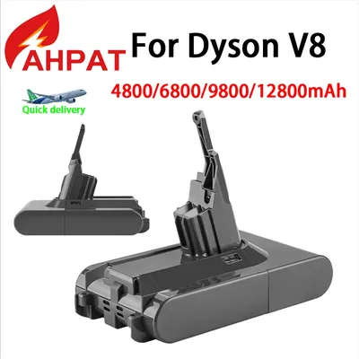 2024 AHPAT 21,6 V 12800 mAh Ersatzakku für Dyson V8 Absolute Cord-Free Vacuum Handstaubsauger Dyson V8 Akku Image