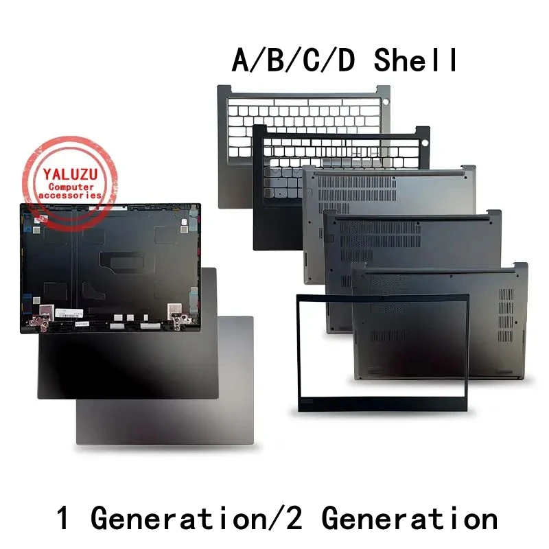 Laptop-Hülle für Lenovo Thinkpad R14 E14 Gen1/Gen2/Gen3 S3 Gen2 LCD Top Case/Lünette Abdeckung/Handballenauflage Oberes Gehäuse/Untere Basisabdeckung