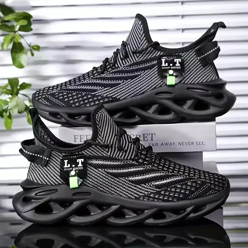 2025, männer Sport Schuhe Sommer Leichte Mode Mesh Schuhe Weichen Bequemen Outdoor Anti Slip Casual Schuhe Tenis Masculino