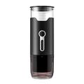 Caffettiera portatile e macchina da caffè per auto, macchina da caffè portatile, macchina da caffè da viaggio per campeggio, roulotte, escursionismo e ufficio, funzione di auto-riscaldamento