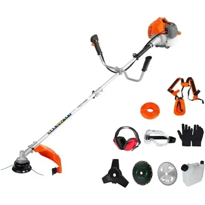 Home.PROYAMA 42.7cc Weed Wacker, 3 in 1 Weed Eater Gas Powered, Brush Cutter and String Trimmer