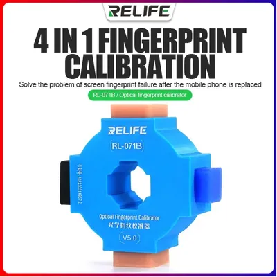 RELIFE RL-071 RL-071A/B Fingerprint Calibrator for Mobile Phone Repair High Recognition Rate Optical