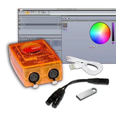 Sunlite Suite 2 FC 1536 channels DMX512 Stage Lighting Controller Software DJ Disco Lighting