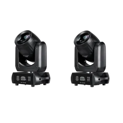 2pcs Mini LED Moving Head Light 150W Beam+Spot+18 Rotating Prisms Dj Dmx Stage Light Effect Light